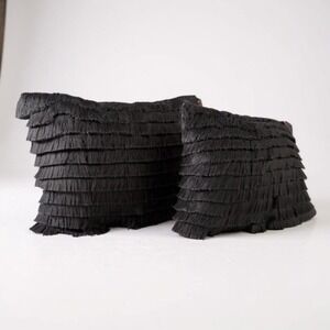 Pier 1 Black Textured Accent Decor